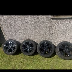 Black Alloy wheels R17 5x114.3
