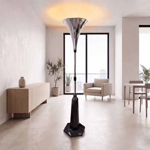 Industrial and 60's style light with some age