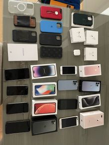 Collection of IPhones