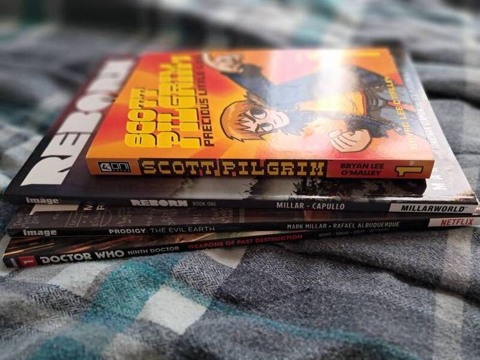 Graphic Novels  Comics Job Lot Doctor Who, Scott Pilgrim, Mark Millar