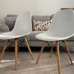 Eames style dining chairs