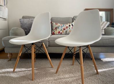 Eames style dining chairs