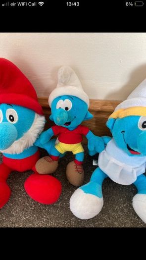 smurfs teddies
