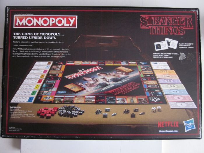 Monopoly Stranger Things Board Game