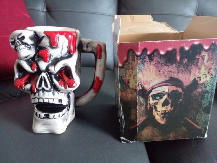 Halloween beer mug