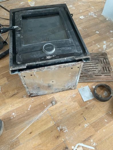 Heritage 7kw insert stove