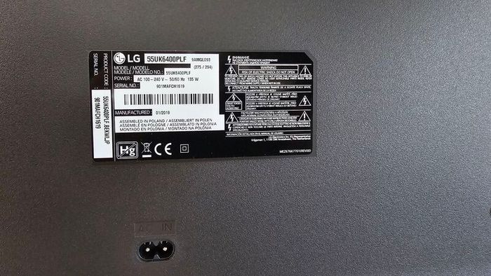 Lg 55" 4k Hdr Smart Tv