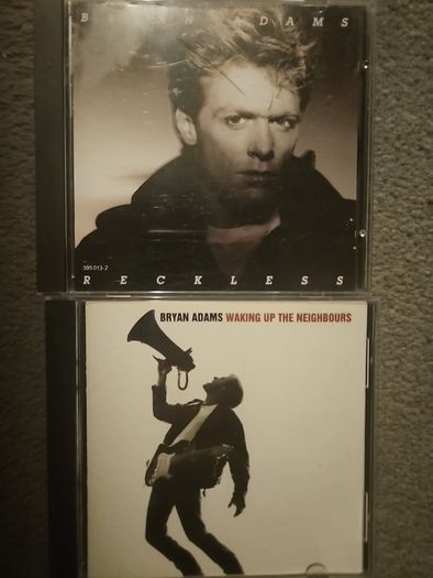 Bryan Adams. 2 albums Collection:  Reckless / Waking Up The Neighbours.