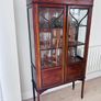 Antique Display Cabinet 1930s Image 2