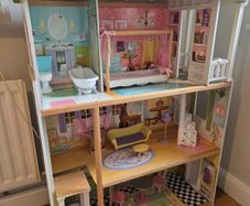 Wooden doll house