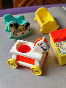 Fisher Price Toys Vintage Nursery Set