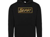 Gold Mr Beast Hoodie 50 Million Hoody Viral Youtuber Fun Cool Kids Gift Present Box
