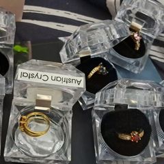 rings in boxes beautiful