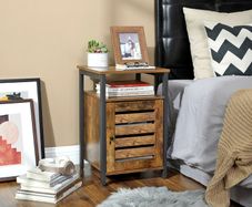 New Industrial Bed Side Locker - FREE P&P