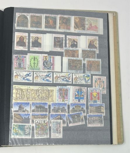 Collection: Vatican City Stamps both mint and used along with some miniature sheets on 40 pages