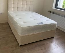 Double beds, small double beds, with mattress also headboard included