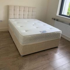 Double beds, small double beds, with mattress also headboard included