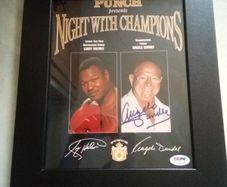 Angelo Dundee Signed Photo Ali's Trainer