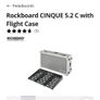 Rockboard Cinque 5.2 Pedalboard & Flight Case Image 2