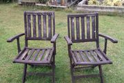 2 garden chairs