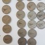 39 x Irish Sixpence Coins - "6d Reul" Image 5