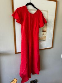 Reiss coral dress