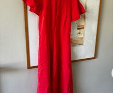 Reiss coral dress