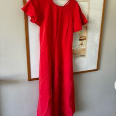 Reiss coral dress