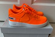 Nike Air Force 1 LV8 Kids UK2.5 Total Orange Brand New