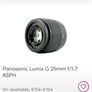 Panasonic Lumix DMC G7 + LENS Image 7