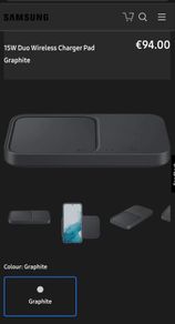 Samsung 15W Duo Wireless Charger Pad