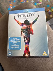 Micheal Jackson Blu ray disc