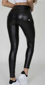 Hugz High Waisted PVC Trousers