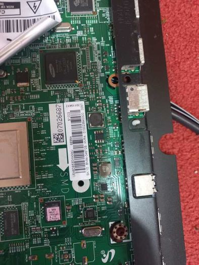 Samsung tv power supply and mainboard 15e each