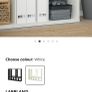 ikea white tv unit Image 8