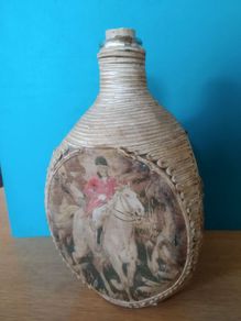Collectible Extremely Rare Antique HAIG Whisky Bottle Dimple Decanter