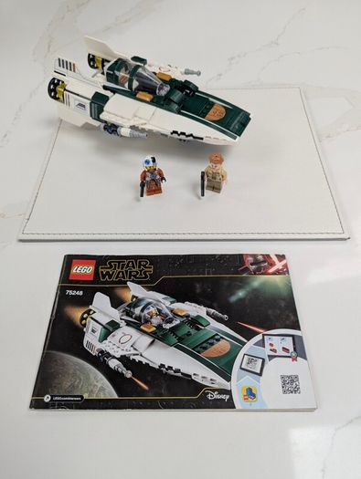 100% lego 75248 Star Wars Resistance A-Wing Starfighter Battle Starship