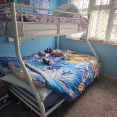 Triple Metal Bunk Bed