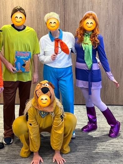 Scooby Doo Halloween Costumes - 4 Adult Costumes - Worn Once