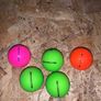 (5) Colored Srixon Soft feel golf balls Image 2