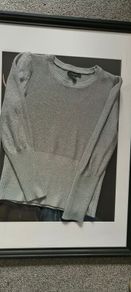 Silver top size M