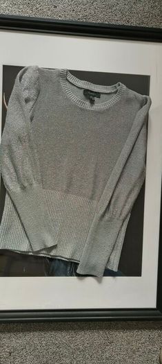 Silver top size M