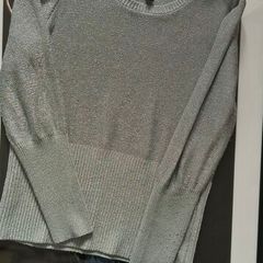 Silver top size M