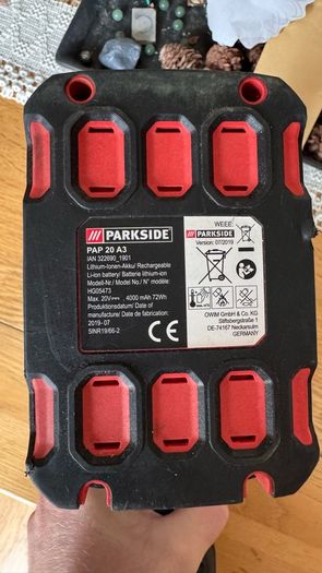 Parkside cordless saw