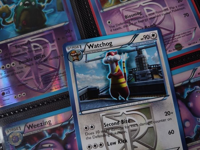 Watchog ! Non Holo Rare ! Plasma Storm ! 2012 ! Pokemon Card !