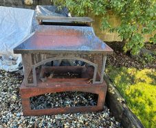 Free bundle of garden fireplace and chiminea