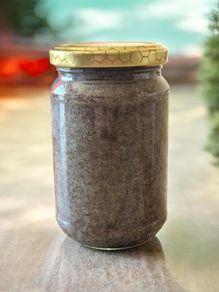 Poppy Seeds-Infused Raw Wildflower Honey