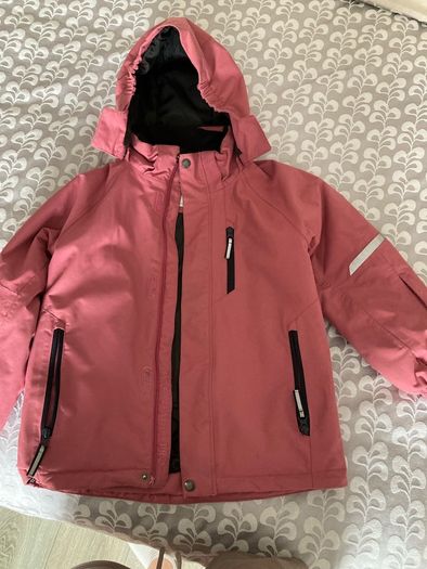 Polarn O Pyret waterproof jacket snowy 8-9 years