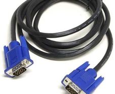 Brand New || Dell VGA Cable (Male)/(Male) - Black 2M - 2m