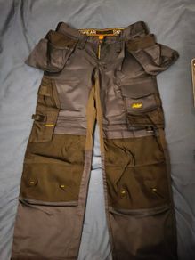 Never Worn Snickers AllroundWork Work-Trousers - navy/black